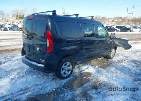 2021 Ram Promaster City Slt z USA, uszkodzony, nr VIN ZFBHRFBB2M6V35072